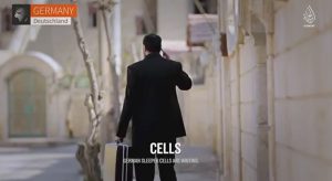 Screenshot from the disturbing ISIS video.