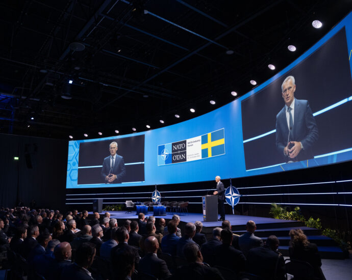 Secretary General Jens Stoltenberg participates in the NATO-Industry Forum